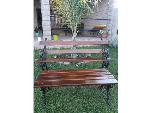 BANCOS DE MADERA PARA JARDIN....!!! - Clasionce | Fácil comprar, fácil