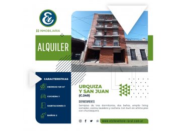 ALQUILER - Urquiza y San Juan (c. 240)